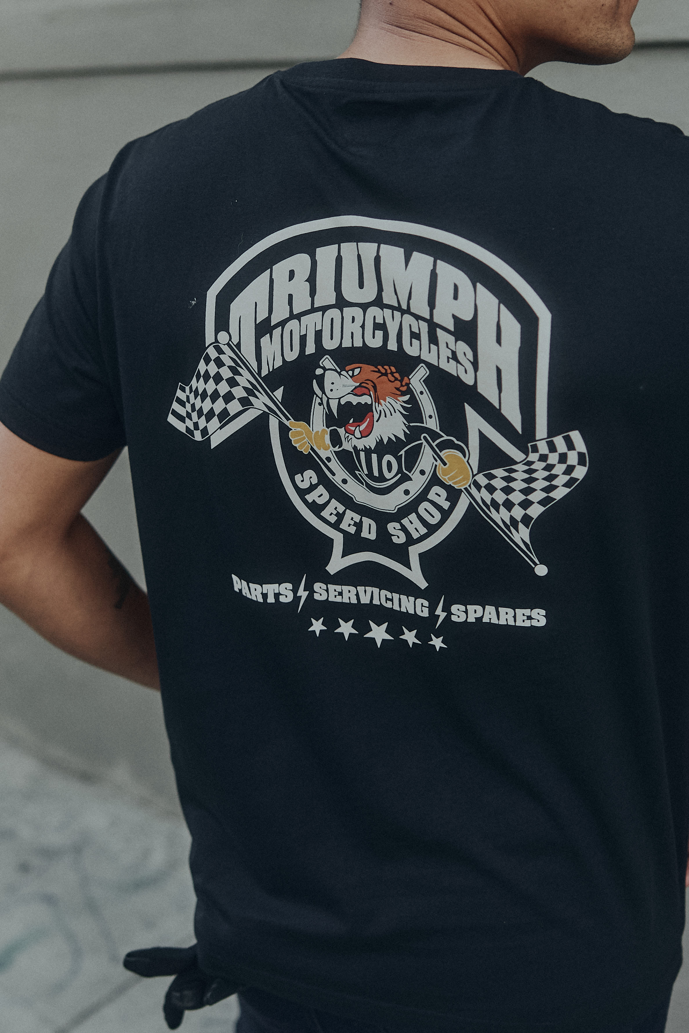 Games Tee in White | Casual Clothing
